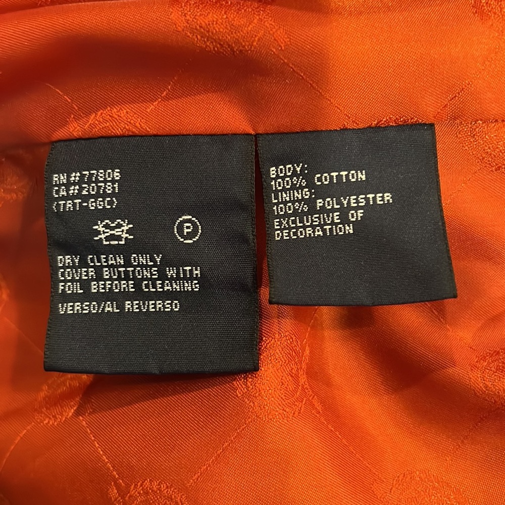 Tommy Hilfiger Mens Tailored Corduroy Coat #391 - Picture 10 of 11
